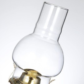 GXFCCYXT Oil Lamp Chimney 3 Inch Base 6 1/4 Inch Height Kerosene Lamp Shade Tall Hurricane Lamp Glass Replacement