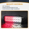 V-SEK Red White LED Strobe Lights Kit - 8PCS 16-LED
