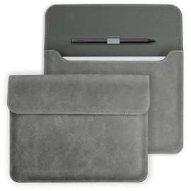 WALNEW Sleeve Case for Remarkable Paper Pro, Slim Protective Pouch Bag Case Cover with Pen Holder for Remarkable Paper Pro Color Tablet 11.8’’ 2024 Released,Gray