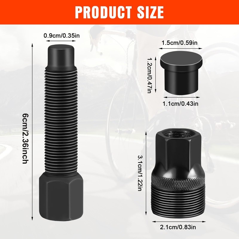 YHT Bicycle Crank Extractor Puller,Bicycle Crank Remover,Mountain Bike Arm Puller,Cycling