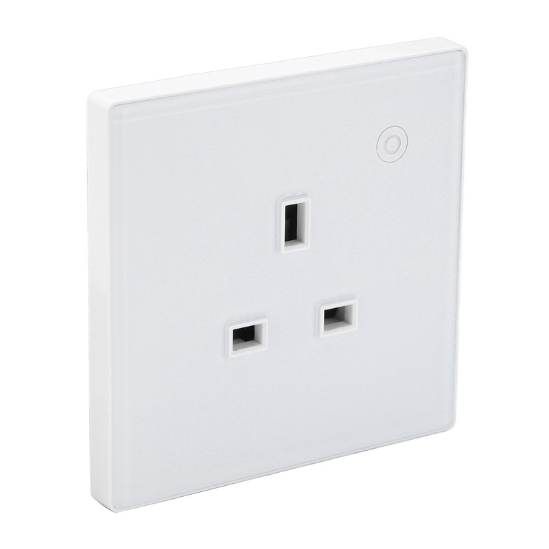 Smart Socket Wall Mounted ABS Timing Panel Wireless Remote Controllable