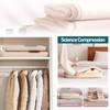2 PCS Space Saving Hanging Garment Bag with Self Compression