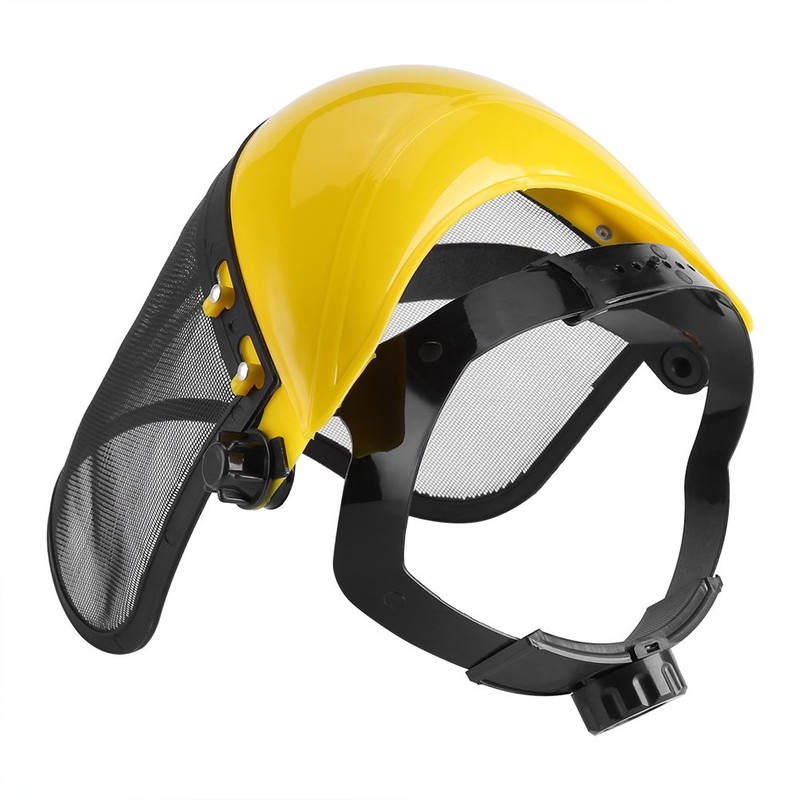 Zerodis Face Shield Protection Safety Helmet with Adjustable Mesh Visor