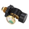Gas Tank Pressure Gauge QCC Type 1 Converts 5‑100lb Gas