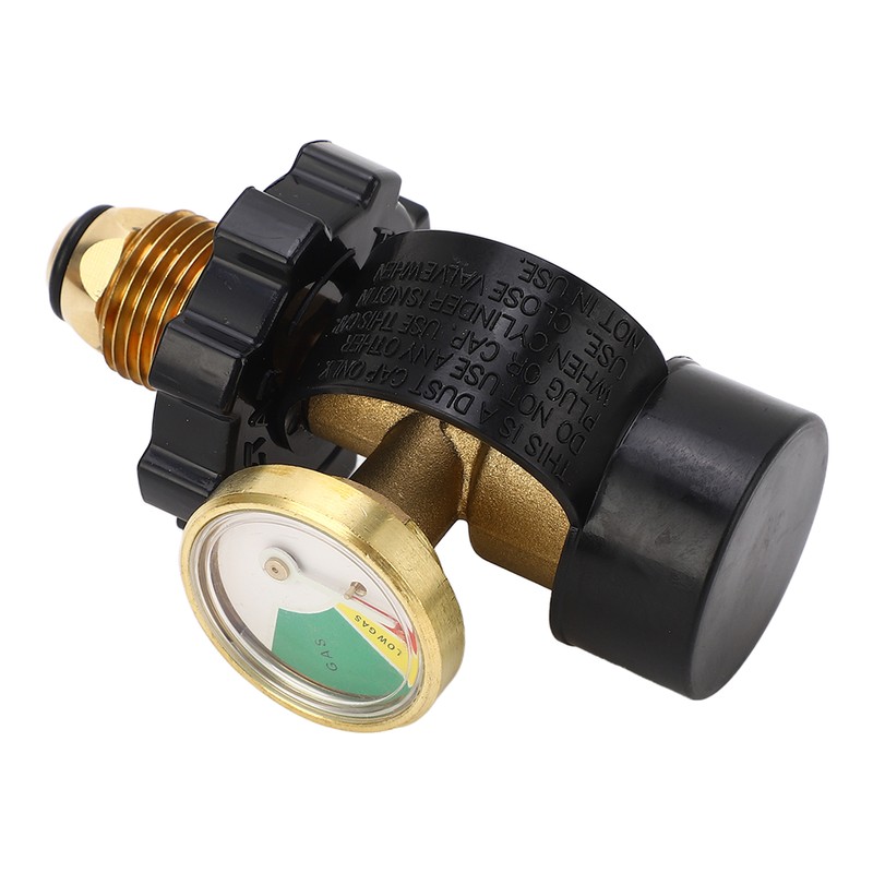 Gas Tank Pressure Gauge QCC Type 1 Converts 5‑100lb Gas