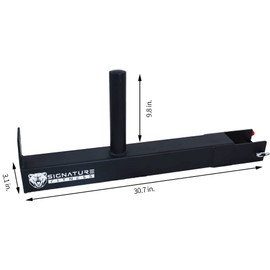 Fitvids Multi-Function Adjustable Power Cage with J-Hooks, Safety Straps and Optional LAT Pulldown Attachment and Cable Crossover, Belt Squat Only