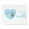 Me to You Love You Daddy Photo Frame, 4" x