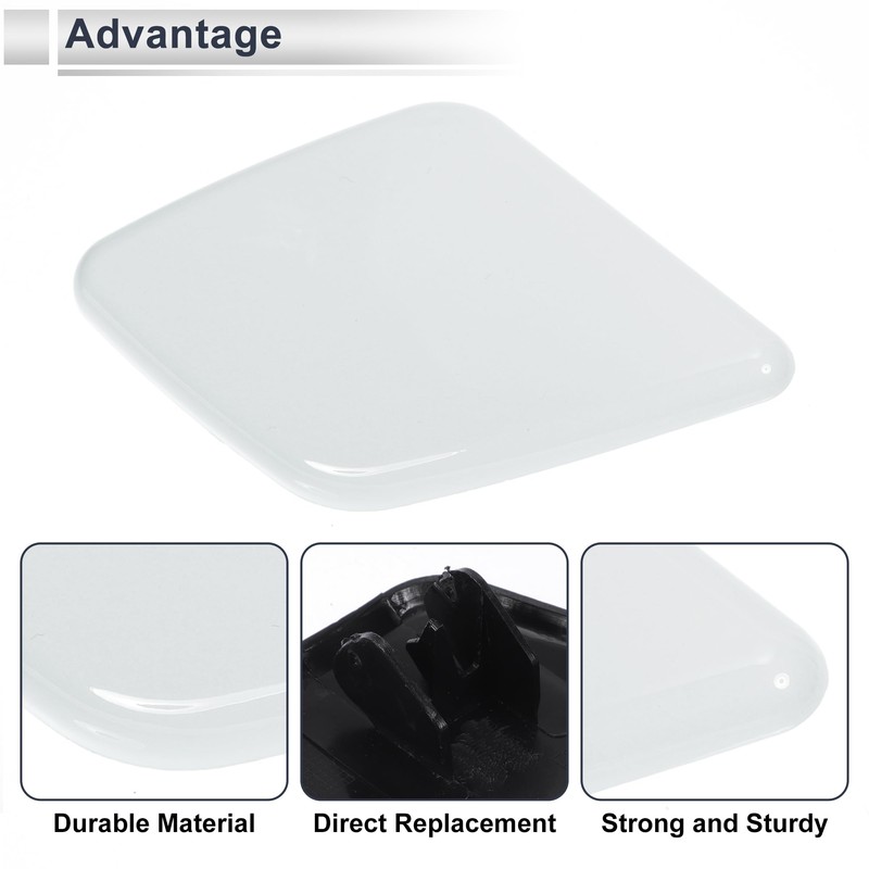 RATCHROLL Front Left Side Bumper Headlight Washer Nozzle Cover Cap