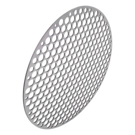 Round Stainless Steel Cooking Grate Round Grill Mesh Wire Mesh Rack for Outdoor Camping Cookware Round Cooking Grate (22cm)