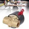 Brass Electric Solenoid Valve Female Thread 1 Way Flowing Normally