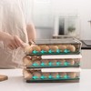 NoSunset Egg Holder for Fridge, Automatic Rolling Egg Organizer for