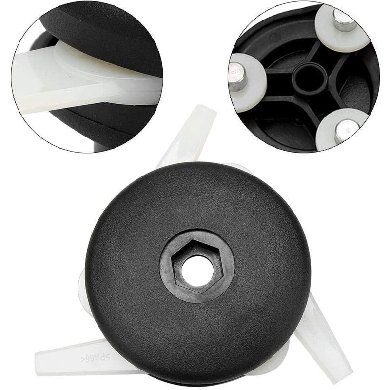 BGTOOL 12Pcs Plastic Blades Replacement for STIHL Grass Trimmer Polycut
