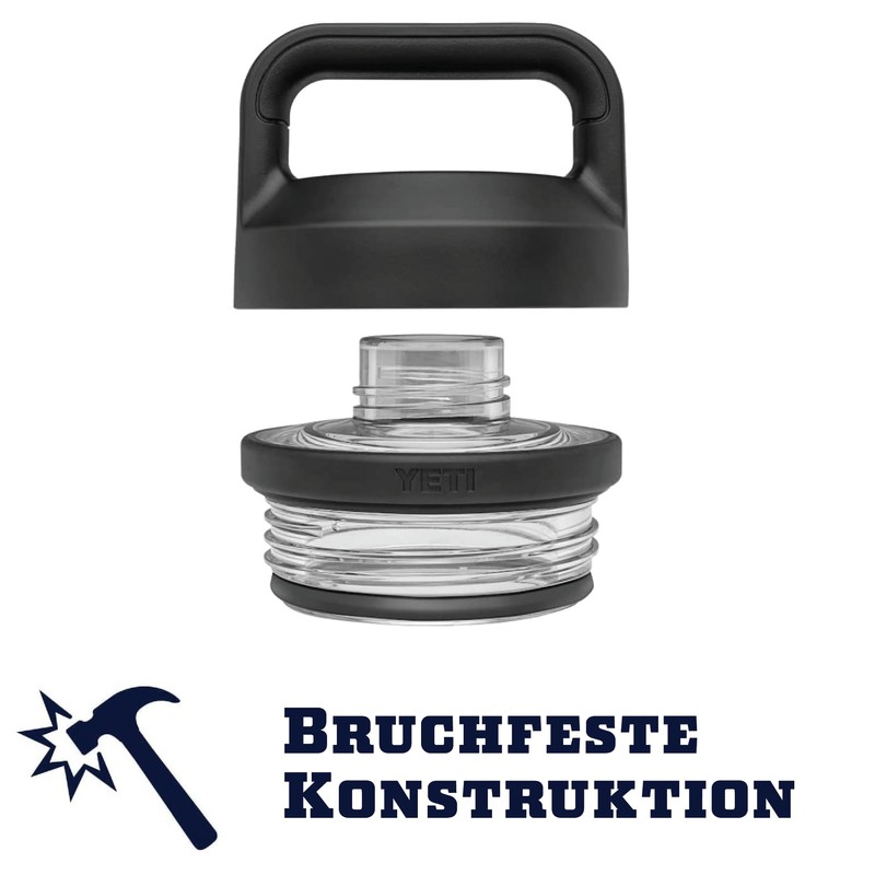 YETI Rambler Bottle with Chug Cap, Stainless Steel, 36 oz