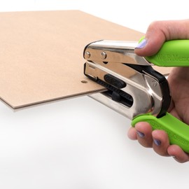 We R Memory Keepers, Crop-A-Dile Power Punch, Green, for .25" Holes, Scrapbooking Tool, Compatible for Most Tin, Metal, Craft Paper, Leather, Fabric