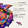 UNIDRAGON Original Wooden Puzzle - Fairy Bird, 297 Pieces, Large