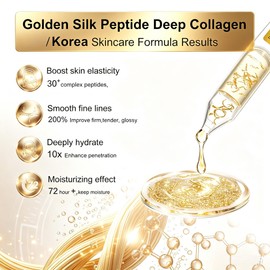 Silk Peptide Collagen Serum,used for Anti Aging Multi Peptide Face Serum