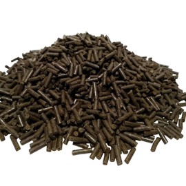 Aquatic Foods Inc. 30% Silkworm 1/8" x 7/16" Sinking Sticks for Color Glossing Cichlids, Discus, Plecos, Catfish, Shrimp, Crabs, Bottom Fish, All Community Tropical Fish...2-lbs