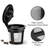 Feilifan Reusable K Cups for Ninja Dual Brew Coffee Makers