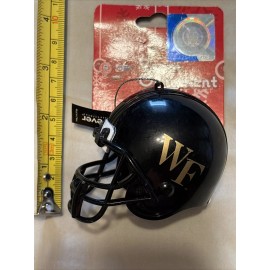 Forever collectibles team sports Wake Forest Christmas ornament football helmet