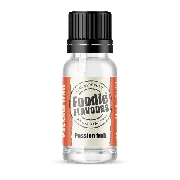 Passion Fruit Natural Food Flavouring 15ml - Foodie Flavours