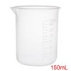 sourcingmap Measuring Cup 150ml PP Plastic Graduated Beaker Transparent for