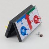 Ludo Game Board Set -9.5”, Magnetic Folding Travel Classic Strategy