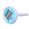 Floating Water Thermometer Electronic Solar Charging LCD Display Swimming Pool