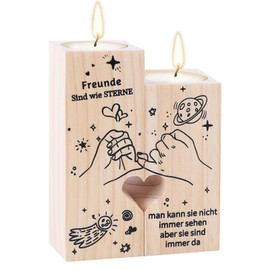 Yumcute Geschenke für Freundin, Kerzenständer Geschenke, Beste Freundin Geburtstagsgeschenk, Geschenke für Beste Freunde Freundin Weihnachten