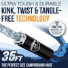 RV Fresh Water Drinking Hose 35' by Clean Camper- Kink