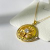 OPVICAM Compass Necklace for Women, Wife Birthday Gift Ideas -