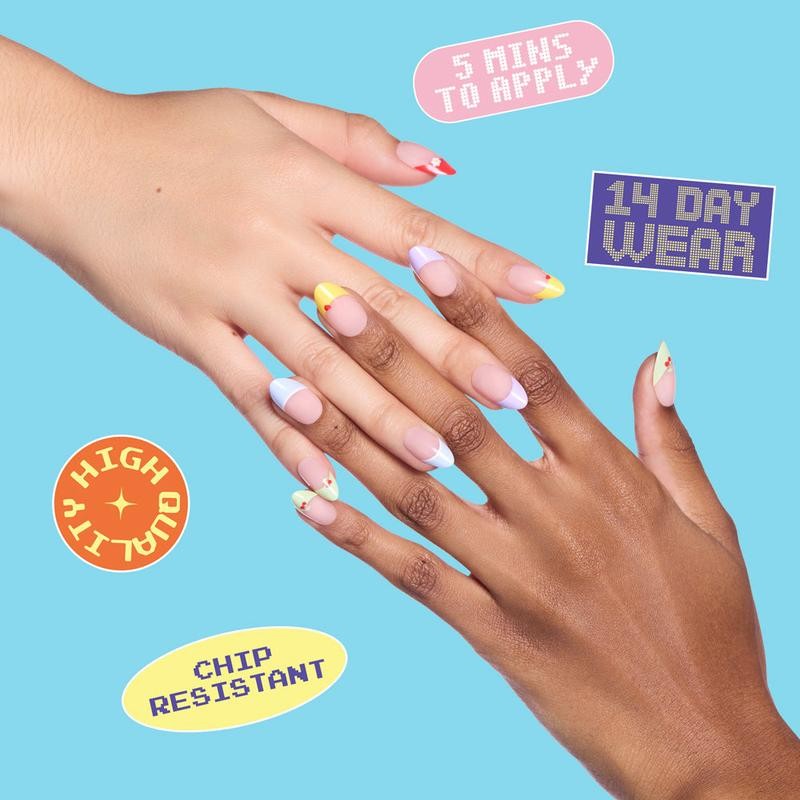 Digi Short Press On Nail Collection - Nail Kit &