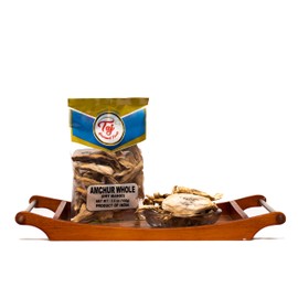 TAJ Premium Indian Amchur Whole Slices, Dried Mango, 3.5 Ounce