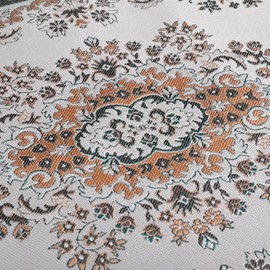 Muslim Prayer Rug, Elegant Ramadan Prayer Rug, 27.5x43.3 Inch Green (No Beads or Bag)