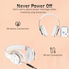 Bluetooth Headphones Over Ear, 6S Foldable Wireless Headphones with 6