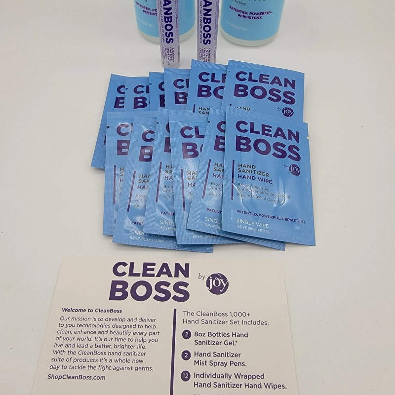CleanBoss Back-To-School Pack Hand Sanitizer | 2 Bottles + 2