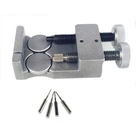 OTOOLWORLD New Metal Watch Band Strap Link Pin Remover Remove Repair Tool Kit for Watchmakers with 4 Extra Pins