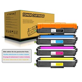 Amla 1 Yellow Compatible Brother TN243 Toner Brother TN247Y TN-247Y for Brother HL-L3270CDW HL-L3230CDW HL-L3210CW Brother DCP-L3510CDW DCP-L3550CDW Brother MFC-L3770cdw MFC-L3750CDW L3730CDW N N L373
