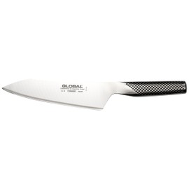 Global 7 Inch Oriental Chef's Knife - Lightweight Japanese Stainless Steel, Razor-Sharp Edge, Made in Japan, G-4