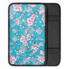 Quelytytrip Cherry Blossom Car Center Console Cover,Comfortable Car Armrest Cover
