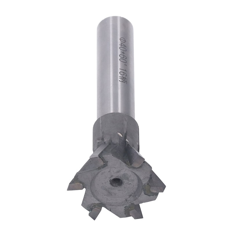 60 Degree Dovetail Cutter 6 Flute Fast Drilling Speed Carbide