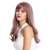 WIG ME UP - D048-612 Women's Long Straight Curly Lace