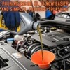 AceOrbit 2 Pcs Flexible UTV Oil Funnel Foldable Silicone Oil