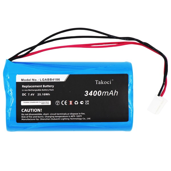 SCESMIA Replacement Controller Battery for D-JI Phantom 3 Standard Remote