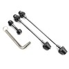 ONIPAX Anti-Theft Locking Skewer 7 Lobe Bicycle Wheel Hub (Black