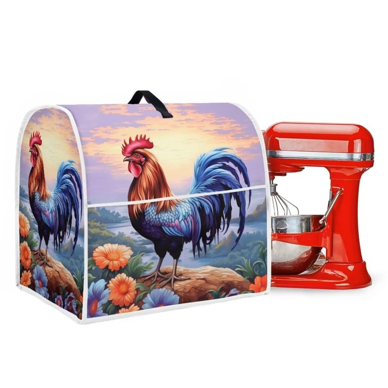 Upetstory Chicken Rooster Kitchen Aid Mixer Covers for Stand Mixer