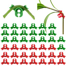 WUSJCOF Pack of 40 Plant Benders Lst Clips Plant Clips for Low Stress Training, Plant Trainer and Plant Clips for Bending and Stabilising Plant Stems