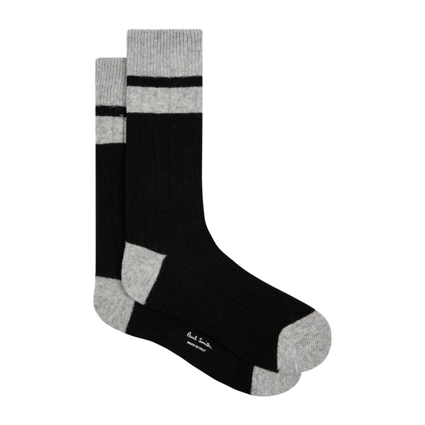 PS Paul Smith Hampstead Socks, Black, One Size