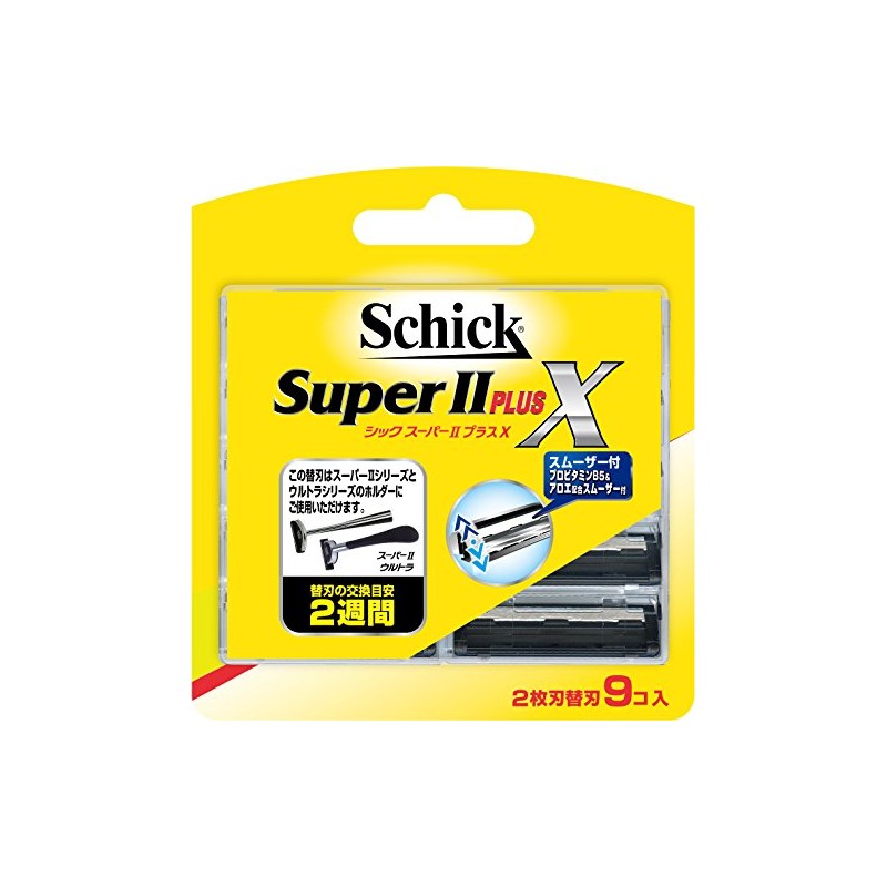 Schick Schick Super II Plus X 2 Blade Replacement Blades