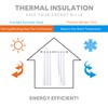 RYB HOME 3-in-1 Noise - Blackout - Thermal Insulation Living