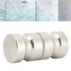 304 Stainless Steel Glass Door Handle Pull Knobs Bathroom Shower
